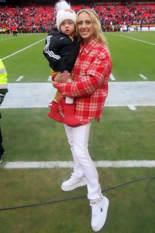 <p>Brittany Mahomes/Instagram</p> Brittany Mahomes at the Cincinnati Bengals game