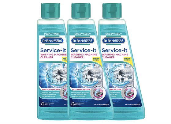 This pack of three Dr. Beckmann washing machine cleaners now come with a saving of 39%.