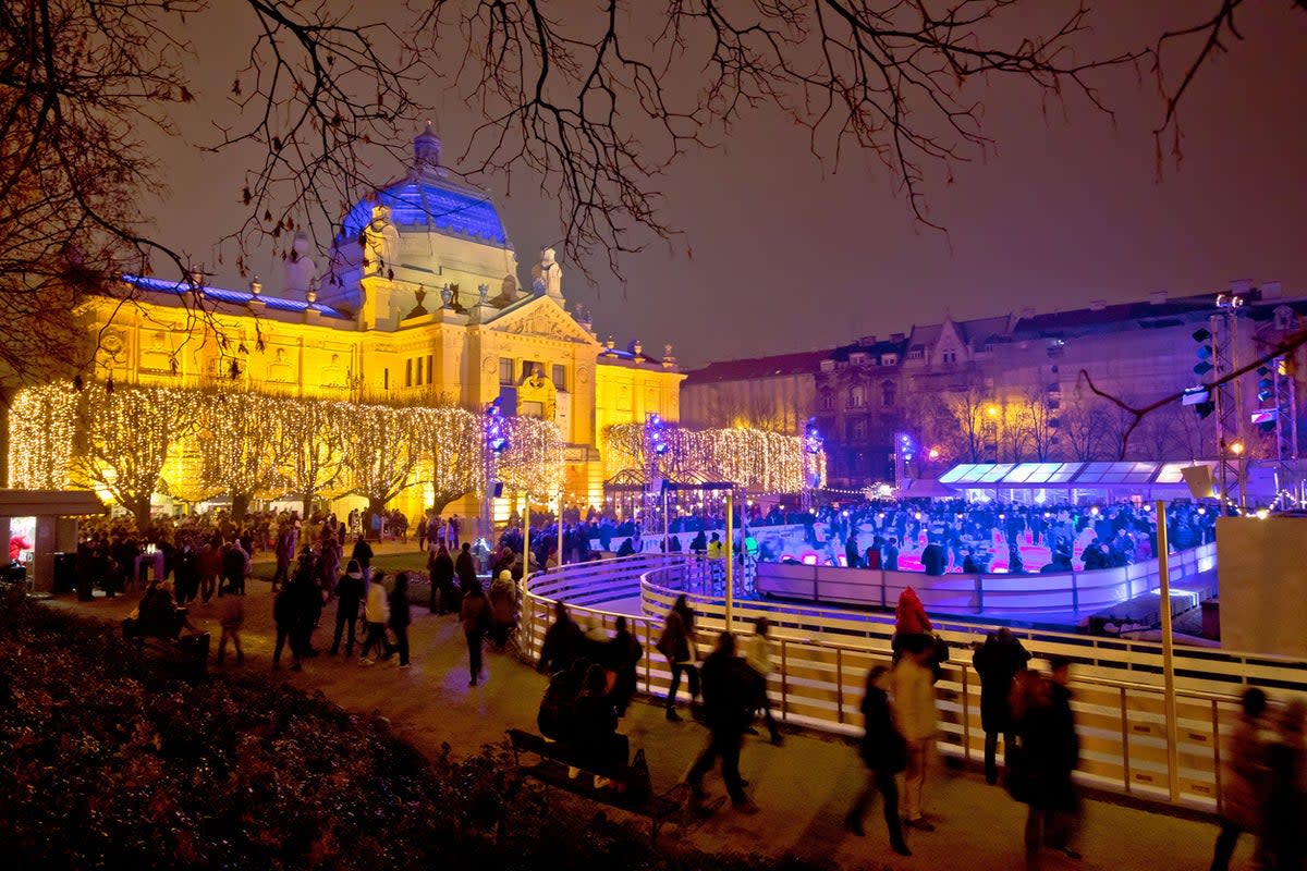Zagreb’s main Christmas attraction is its Ice Park (Getty Images/iStockphoto)