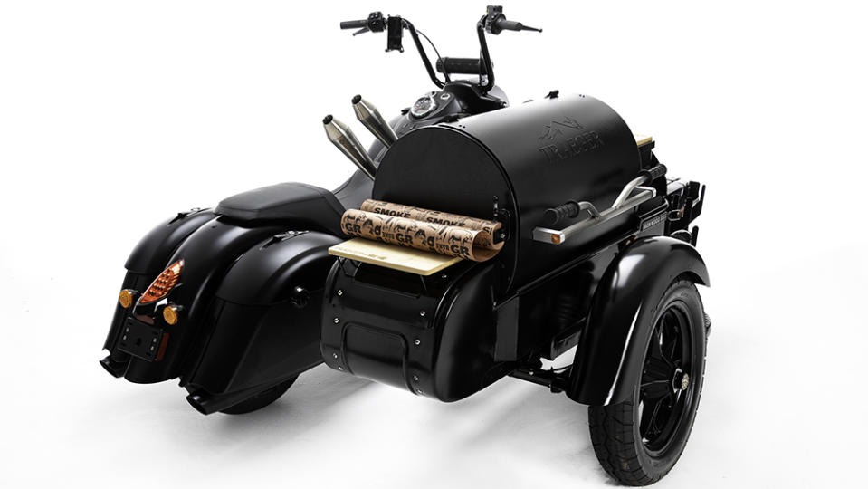 Indian Motorcycle x Traeger Wood-Fired Grills Custom Bike by See See Motorcycles