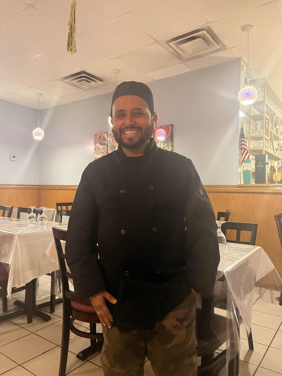 Heman Adhikari is owner and chef at The Spice Delight North Indian restaurant in Munroe Falls.