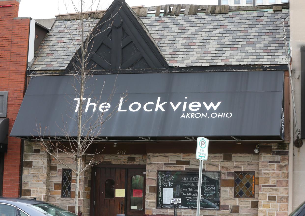 The Lockview in downtown Akron has reopened for lunch after only being open for dinner during the COVID-19 pandemic.