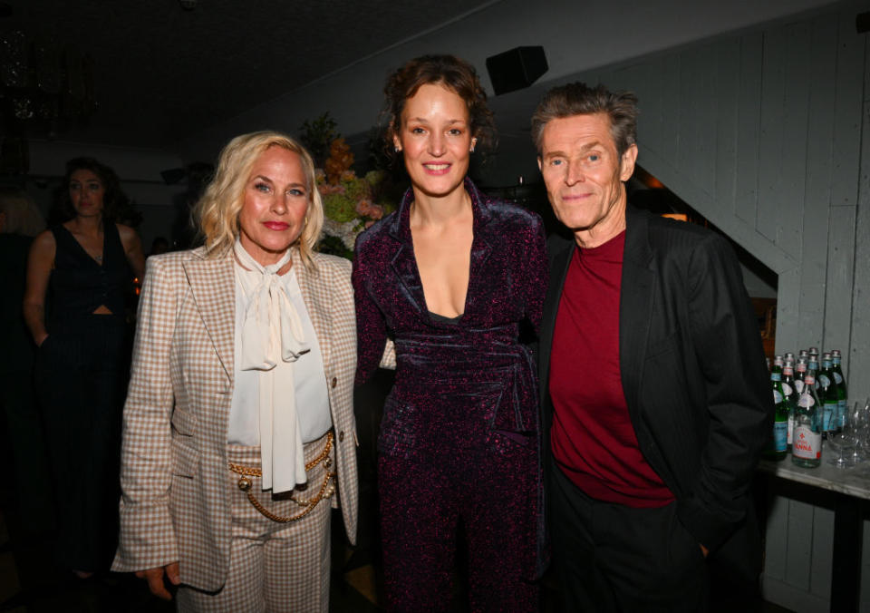 Patricia Arquette, Vicky Krieps and Willem Dafoe
