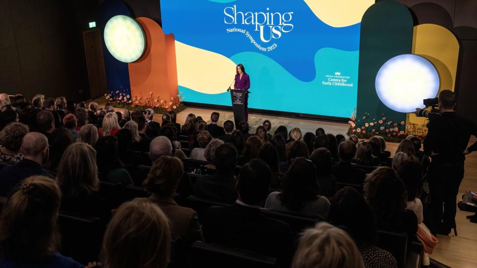 the princess of wales delivers keynote speech at the shaping us national symposium