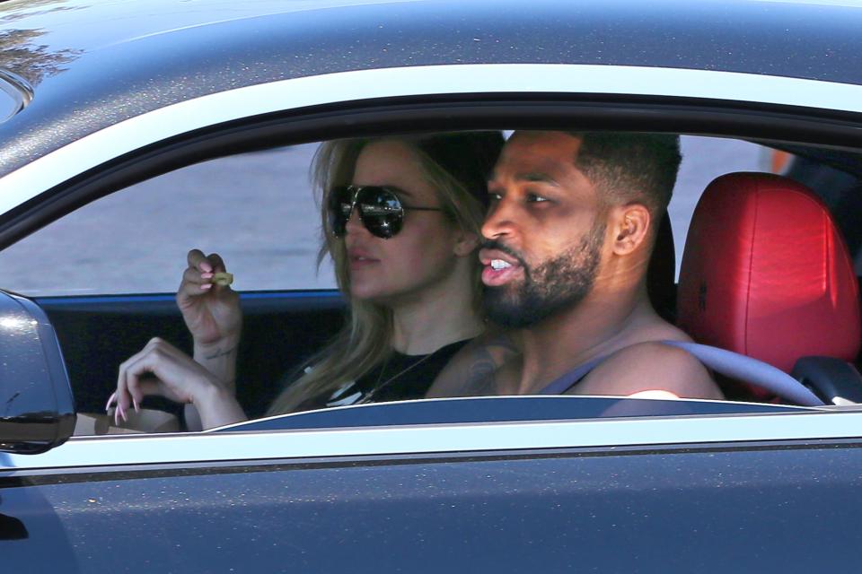 KHLOÉ KARDASHIAN & TRISTAN THOMPSON