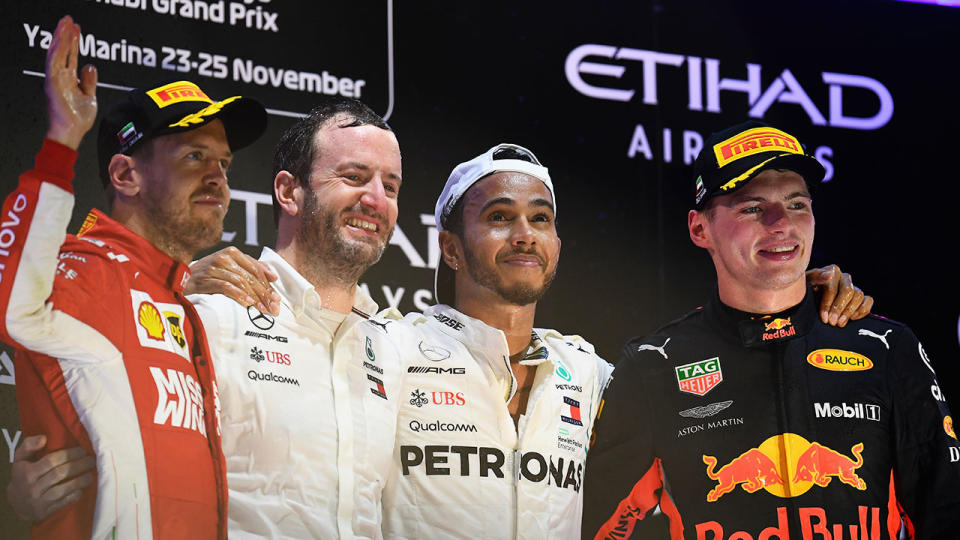 F1’s Big Three teams dominated again in 2018. Pic: Getty