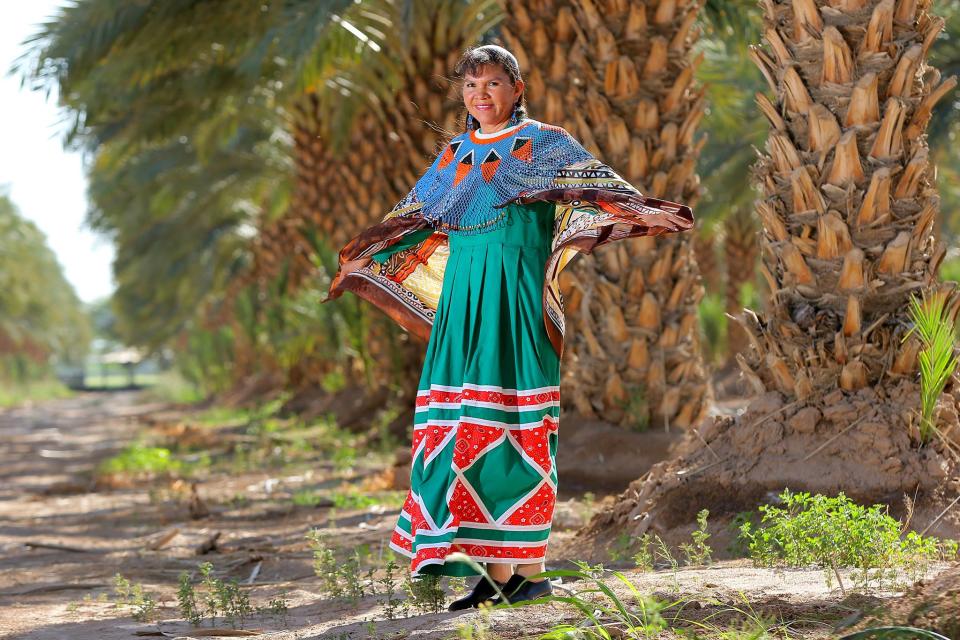 Amelia Chan Díaz, de la tribu cucapá. Día Internacional de la Mujer Indígena.