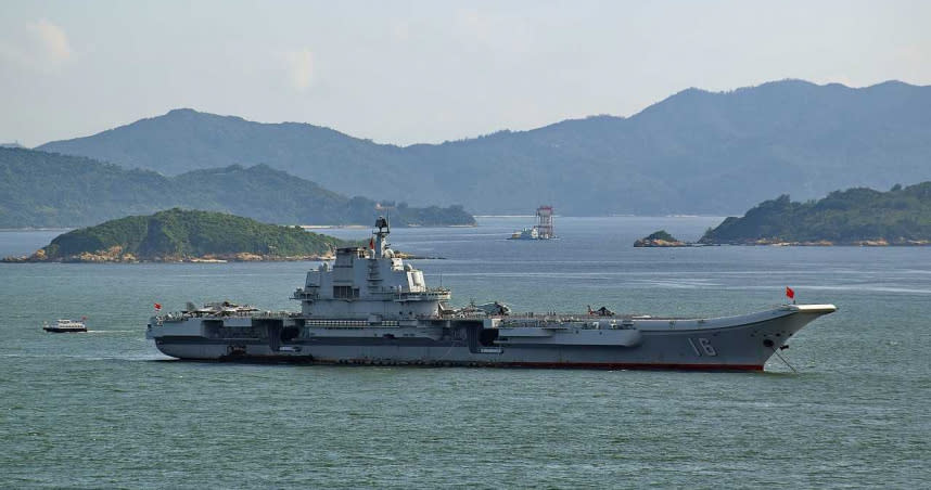 外傳大陸「遼寧艦」通過台灣海峽。（圖／翻攝自維基百科）