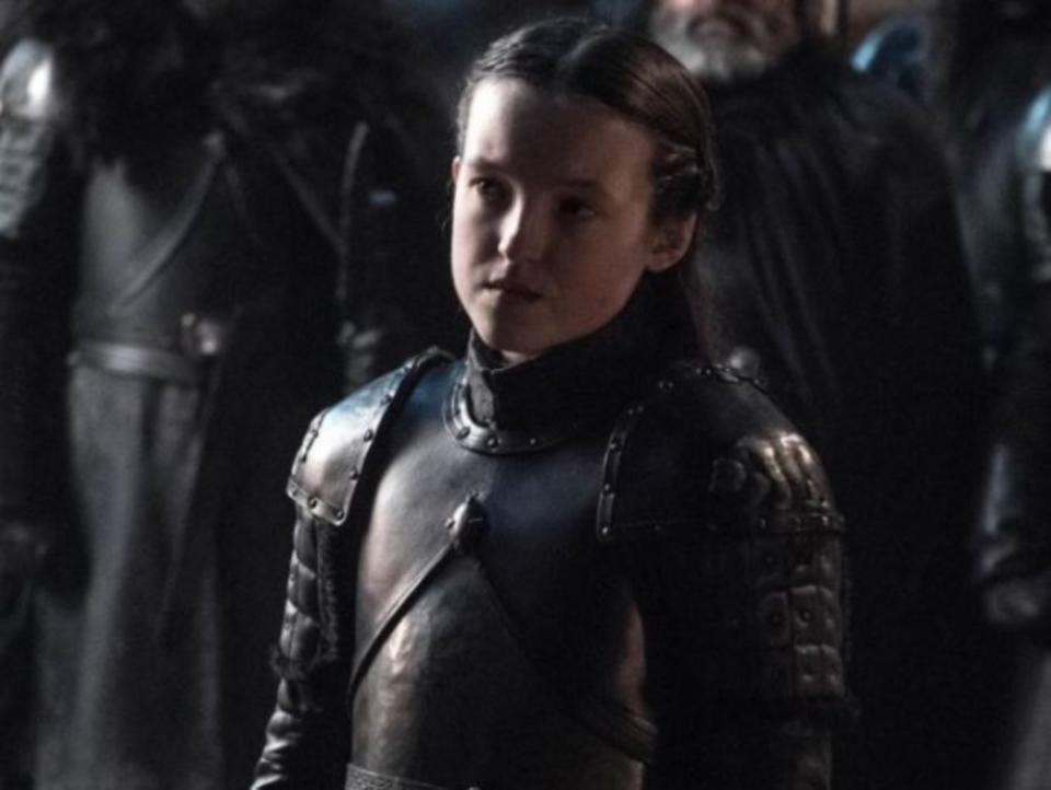 Lady Mormont se muestra lista para luchar contra los Caminantes Blancos