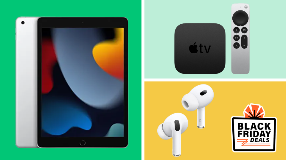 Pick up must-have Apple Airpods, iPads, and Apple TVs at Amazon during Black Friday