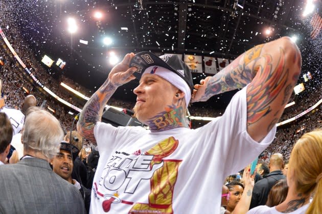 Chris “Birdman” Andersen is not charged in connection with the 2012 investigation, but was the victim of identity theft