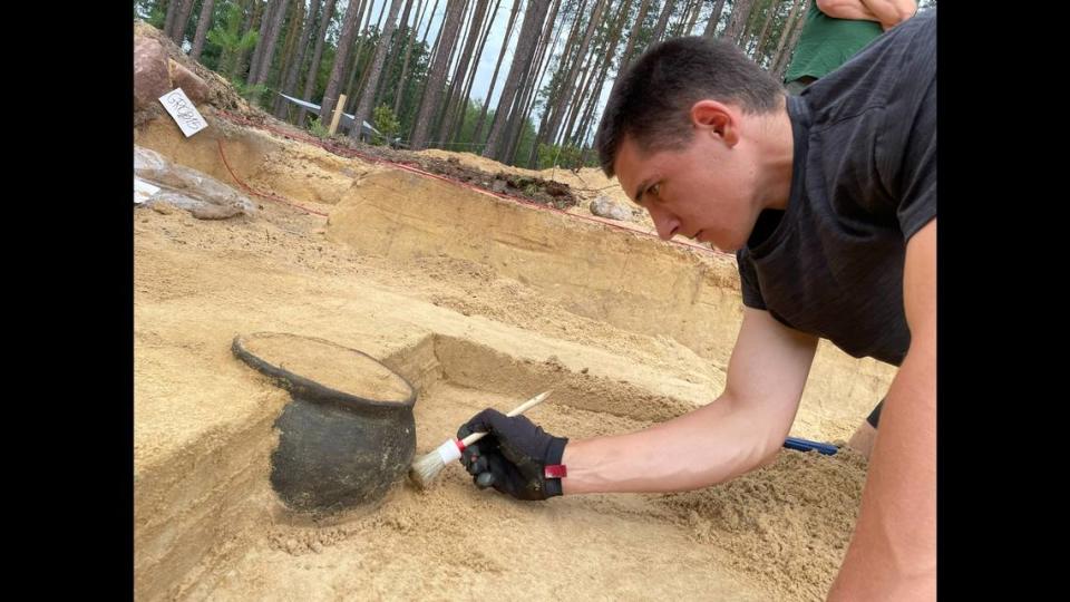 Eksperci twierdzą, że odkopano tylko niewielką część rozległego grobowca.