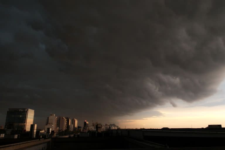 Tormenta sobre Buenos Aires