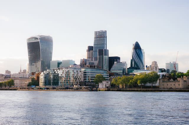 <p>Getty</p> River Thames in London.