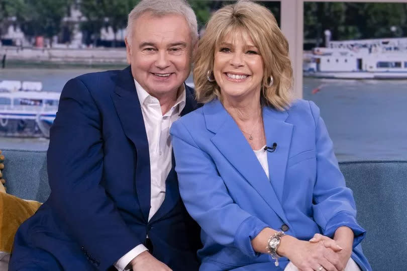 Ruth Langsford and her husband Eamonn Holmes tied the knot in 2010 -Credit:Ken McKay/ITV/REX/Shutterstock