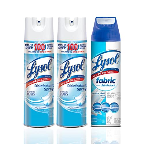 Lysol Disinfectant Spray + Fabric Disinfectant Bundle (Amazon / Amazon)