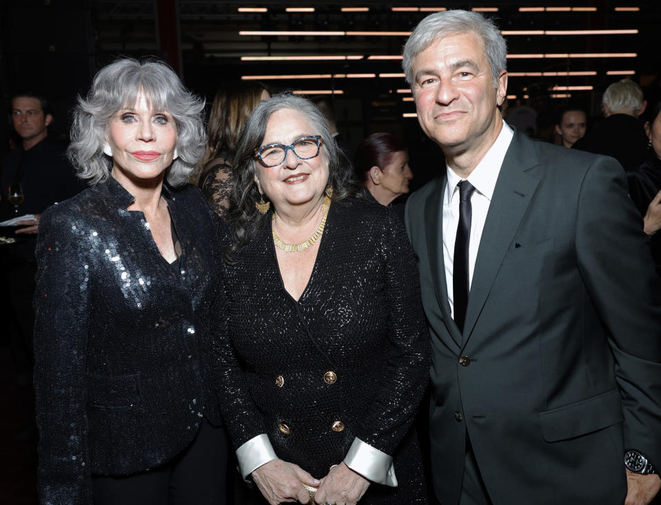 Jane Fonda, Judy Baca and LACMA’s Michael Govan