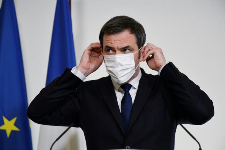 Le ministre de la Santé Olivier Véran lors d'une conférence de presse le 26 janvier à Paris  - Bertrand GUAY © 2019 AFP