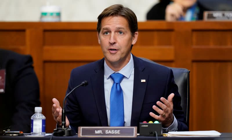 FILE PHOTO: Senate holds confirmation hearing for Amy Coney Barrett to be Supreme Court Justice