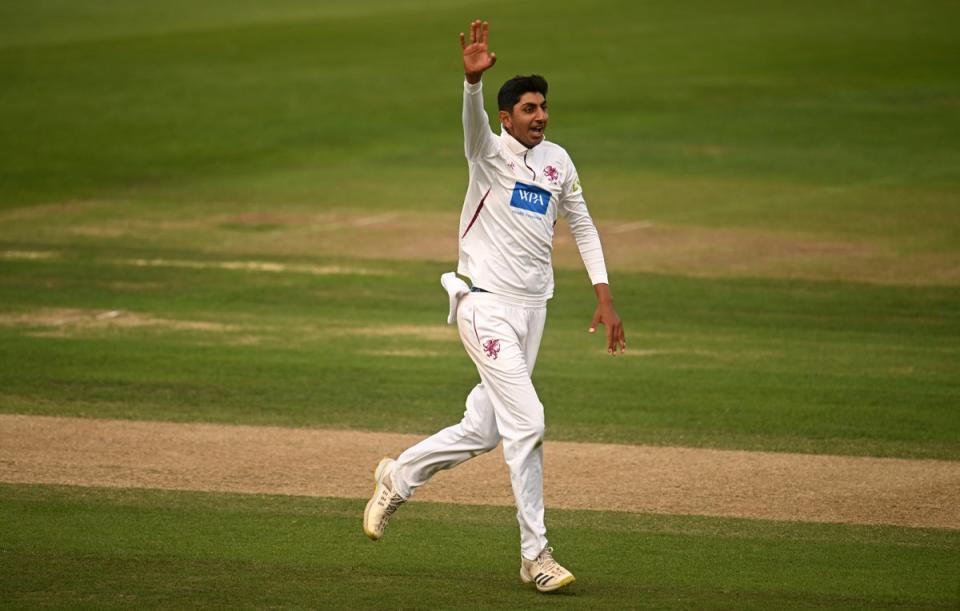 Shoaib Bashir has impressed since he was first scouted by Somerset (Getty Images)