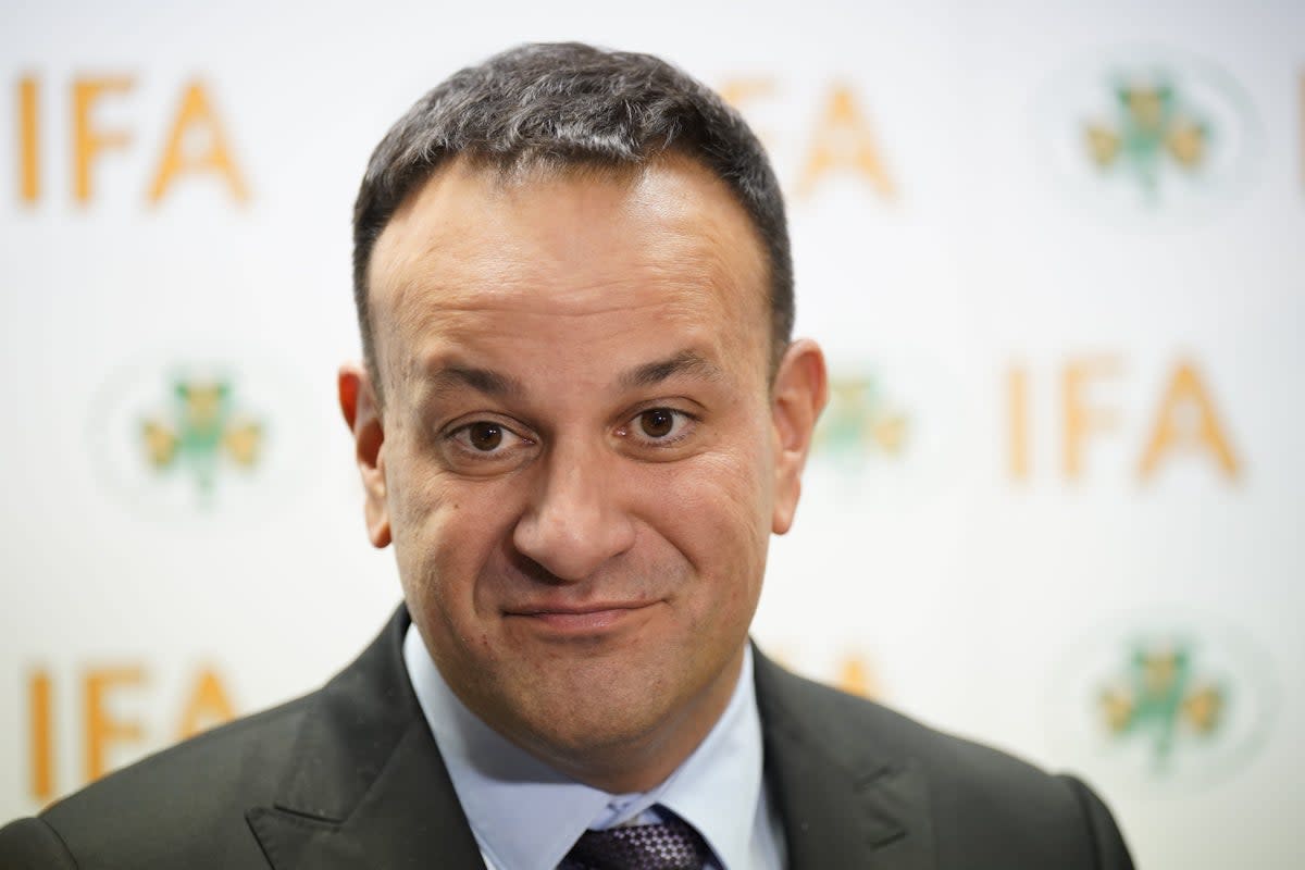 Leo Varadkar has said talks on the Northern Ireland Protocol are inching towards a conclusion (Niall Carson/PA) (PA Wire)