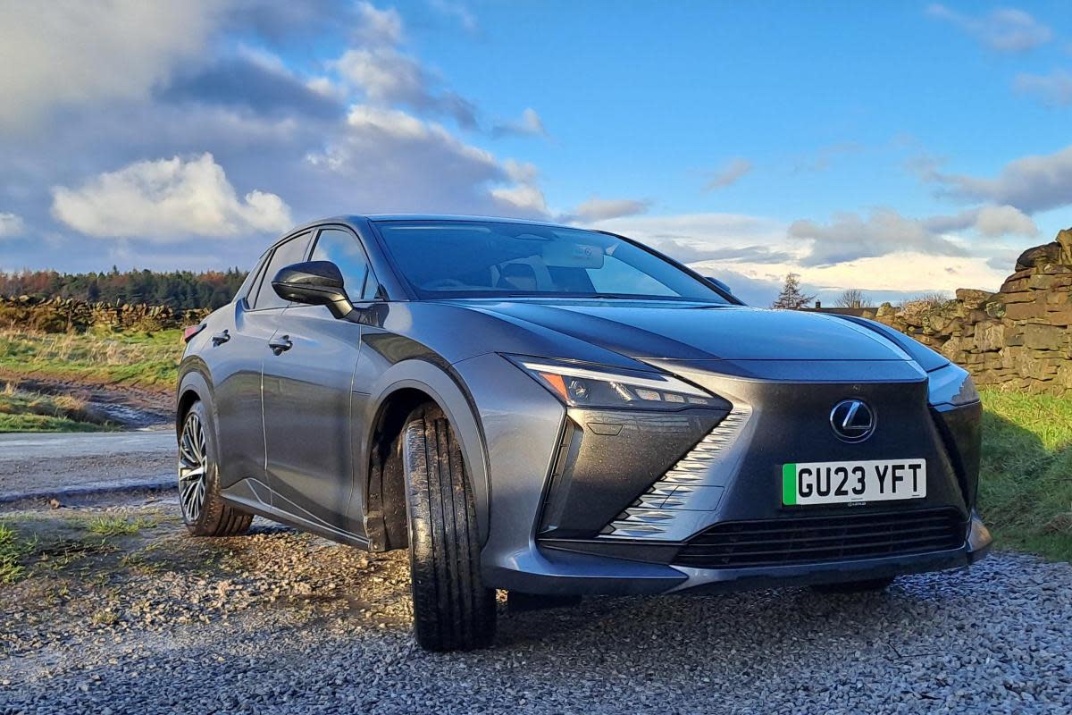 The Lexus RZ 450e