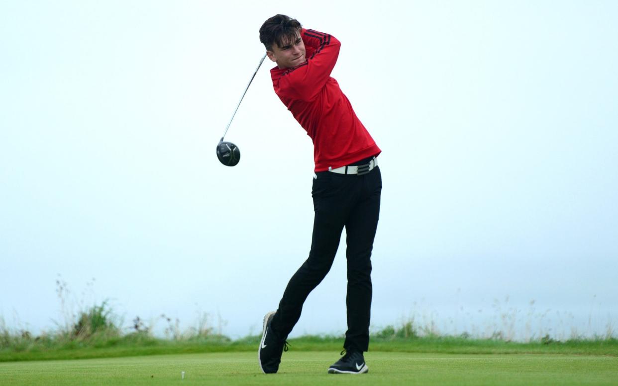 Conor Gough has benefited from Bill Curbishley's Golfing4Life - R&A