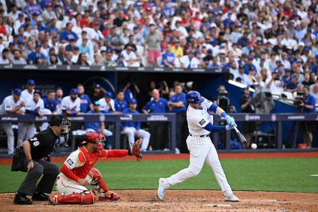 Steele pitches Cubs over Cardinals 9-1 in MLB's return to London