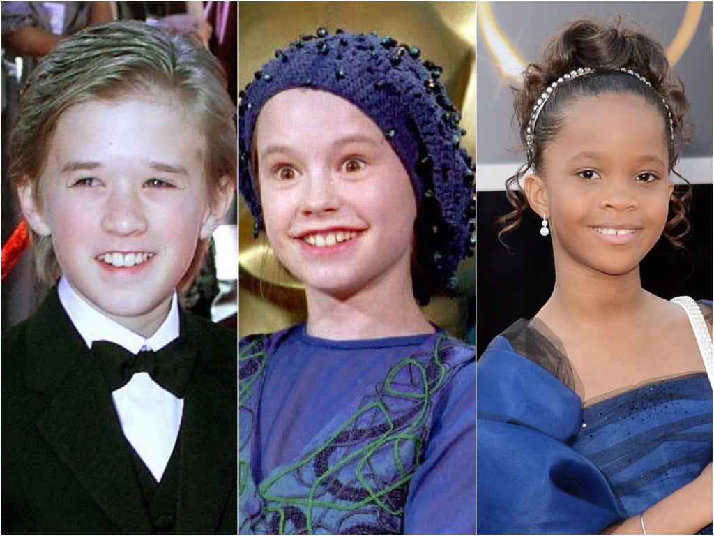 Haley Joel Osment, Anna Paquin, and Quvenzhané Wallis (Getty Images)