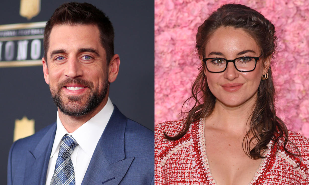Aaron Rodgers gushes about Shailene Woodley relationship and says he can't wait to be a father.