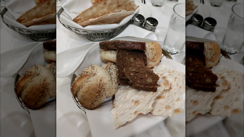 bread basket at The Capital Grille