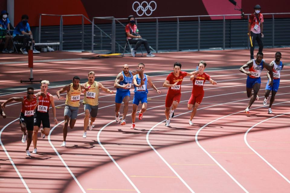 Tokyo Olympics men's 4x100m relay