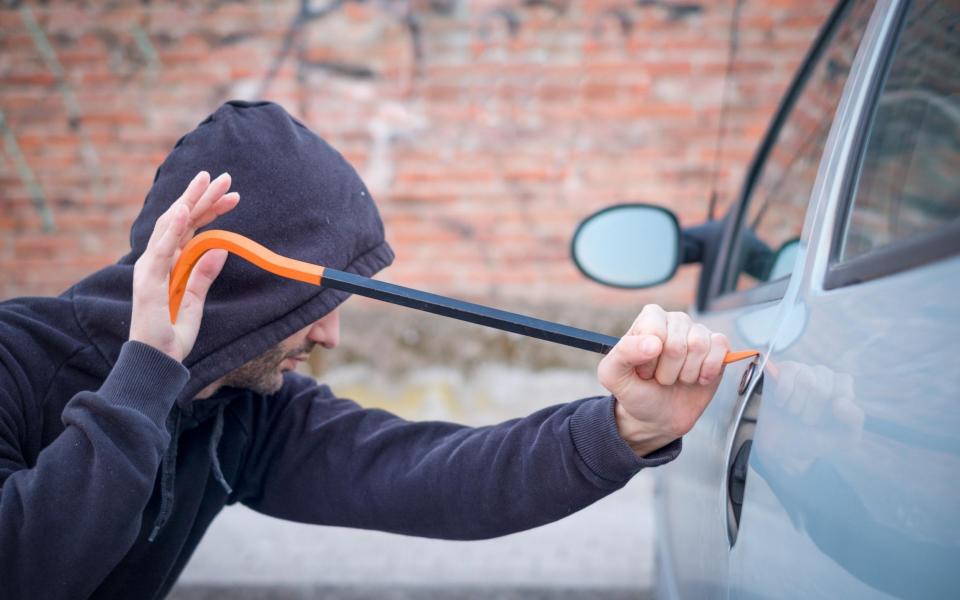 There has been a marked increase in vehicle crime committed by European organised crime groups - alamy