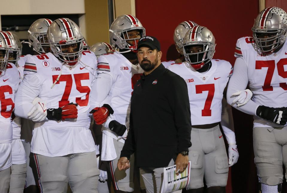 Ohio State head coach Ryan Day leads his Buckeyes into "The Game" vs. Michigan.