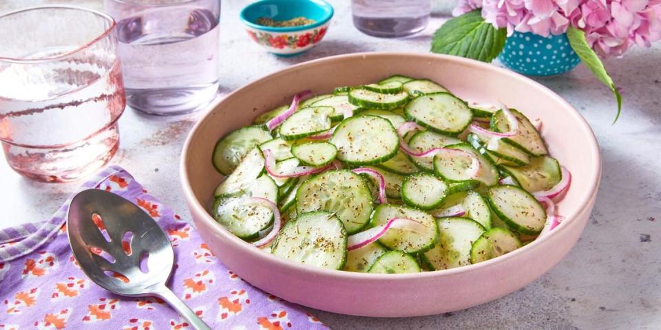 healthy salad recipes cucumber