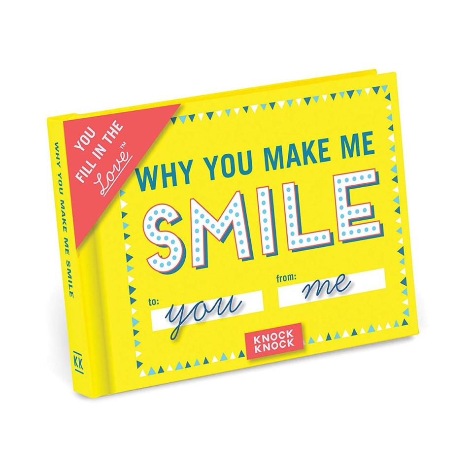 Why You Make Me Smile Fill in the Love Book