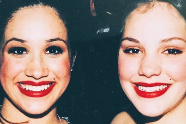 Katharine McPhee Posts TBT Photo With Meghan Markle