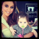 Celebrity photos: The Saturdays’ Una Healy has been separated from her daughter Aoife Belle over the past week as she flew back home to spend time with her dad, Rugby star Ben Foden. Una Healy tweeted this snap of her and Aoife Belle before they were parted, alongside the caption: “@ben_foden look who's coming home to you this weekend!! She misses Daddy so much!!!”