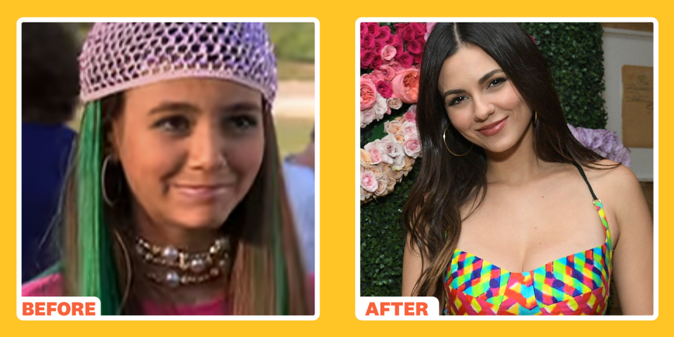 victoria justice then and now