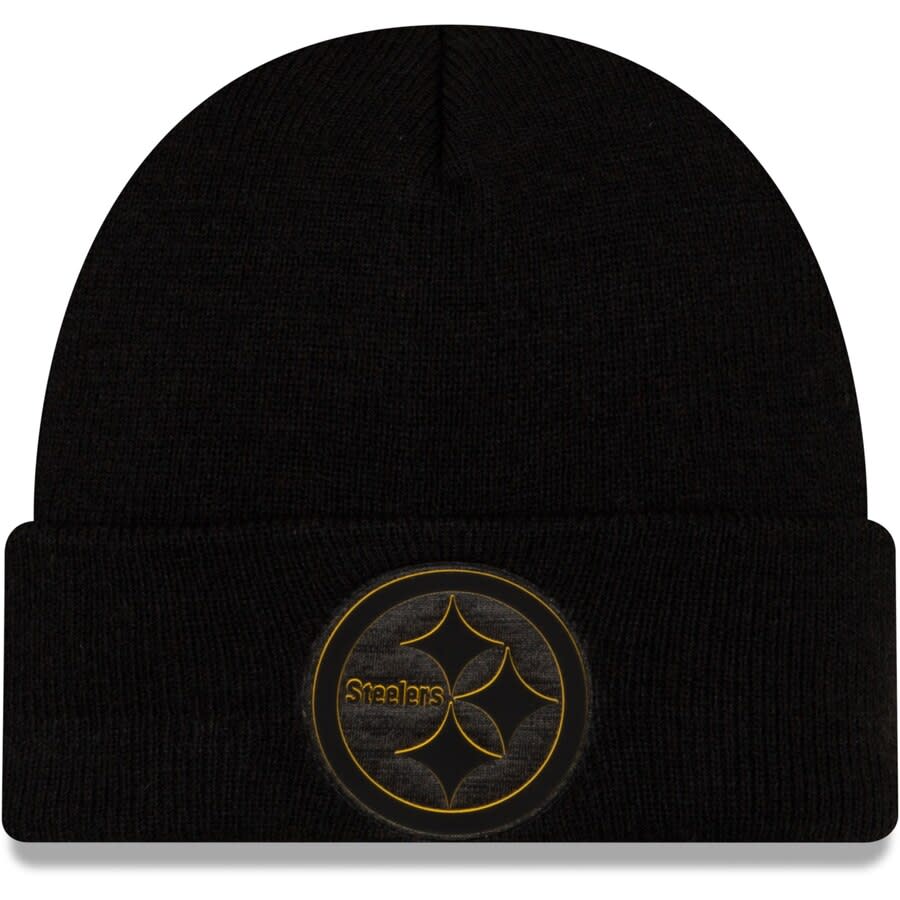 Steelers Cuffed Knit Hat