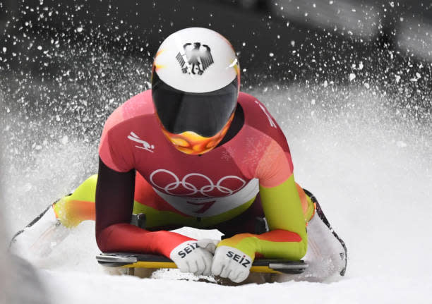 An Rang drei schrammten gleich mehrere deutsche Fahrerinnen knapp vorbei. Im Skeleton liegt großes Potenzial!