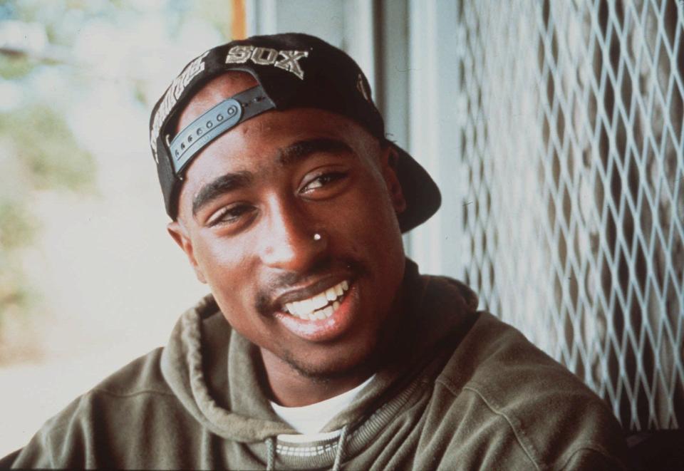A 1993 file photo of Tupac Shakur.