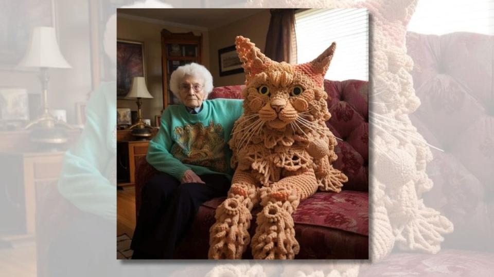 Fact Check Are These Real Pics of Elderly Women With Giant, Crocheted