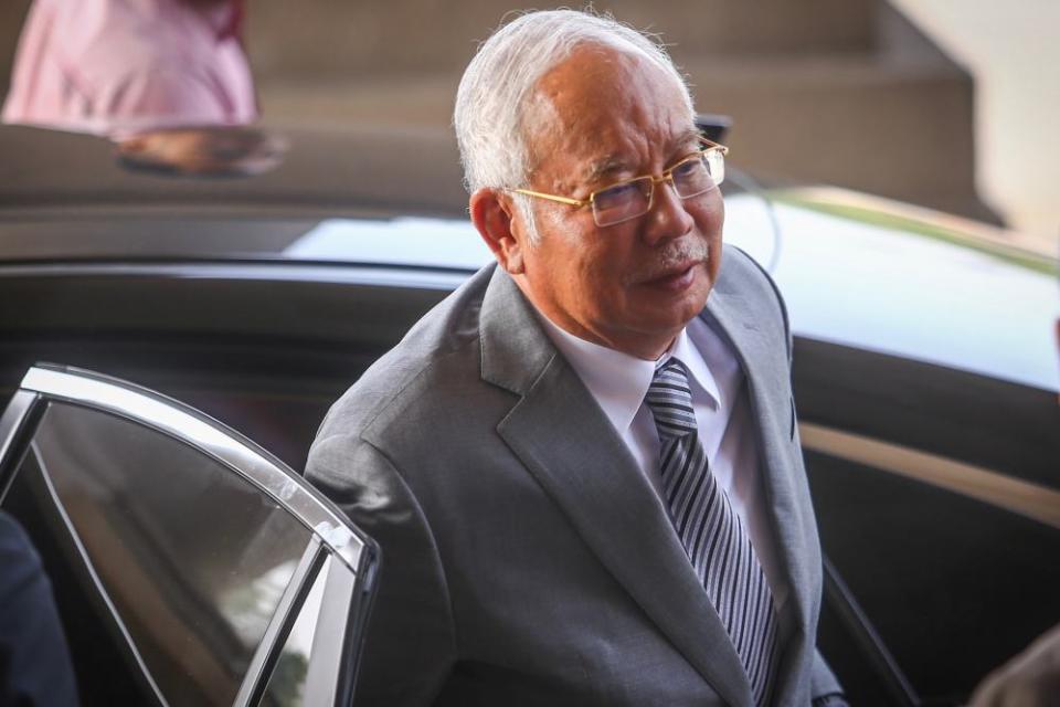 Former prime minister and Pekan MP Datuk Seri Najib Razak was listed as the fourth respondent in the amended notice by the MACC. ― Picture by Hari Anggara