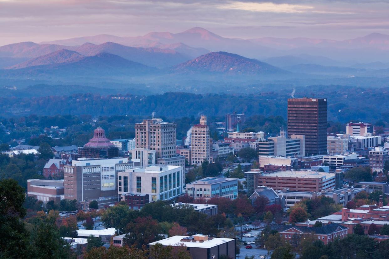 Asheville, North Carolina.