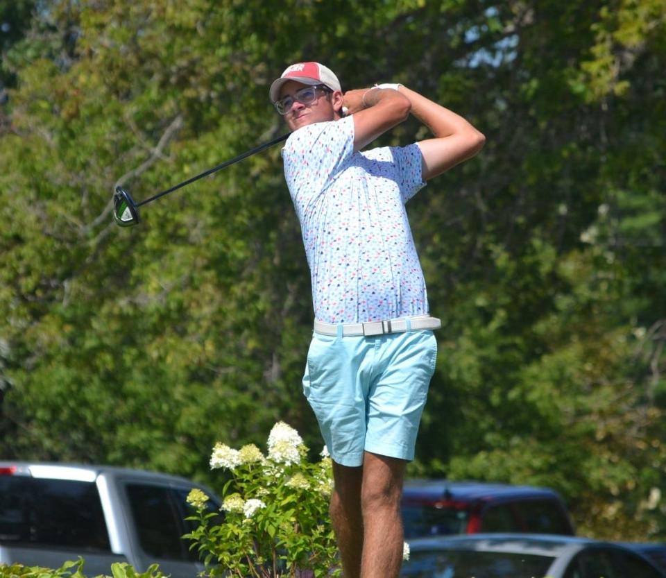 Cheboygan's PJ Maybank III tees it up at the 2021 Northern Michigan Open at the Cheboygan Golf & Country Club. Before heading to the University of Oklahoma, Maybank will participate in this year's Open, which begins on Saturday, Aug. 12.