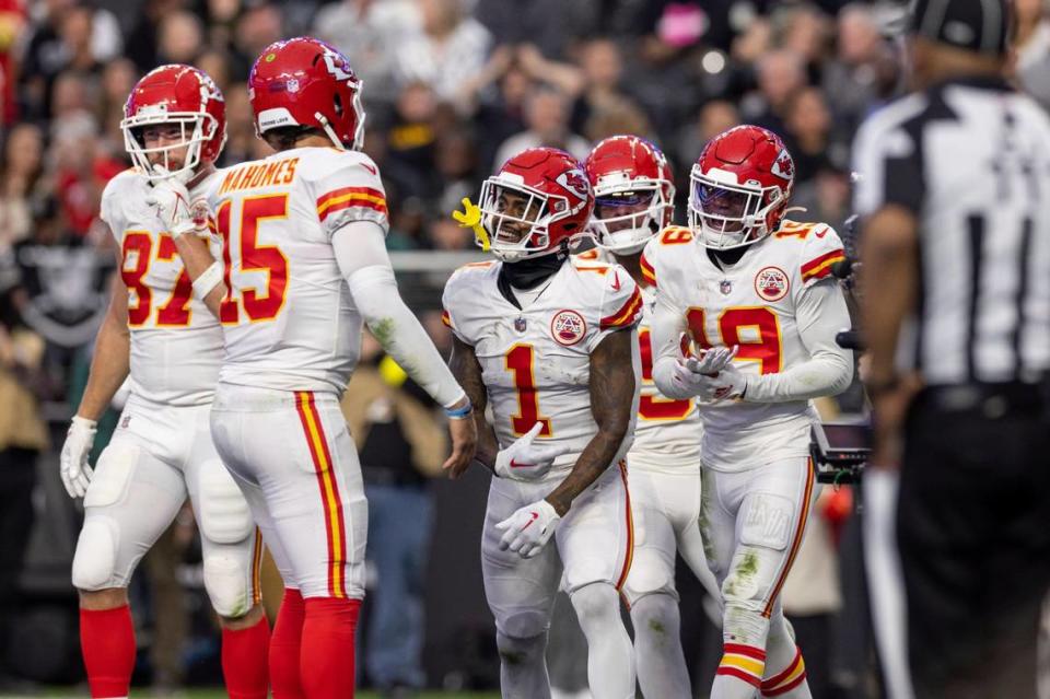 The Chiefs pulled out all the stops on Saturday in their overwhelming victory over the Raiders at Allegiant Stadium in Las Vegas