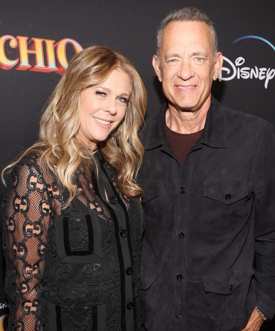 Rita Wilson and Tom Hanks