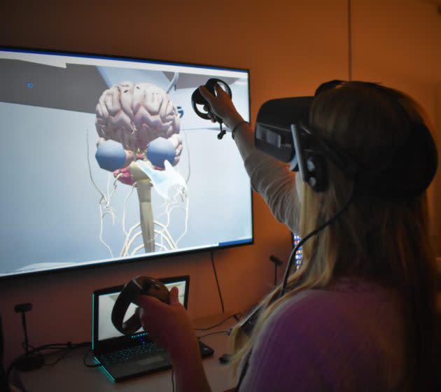 VR brain control