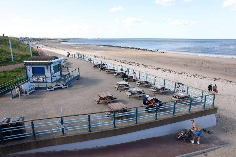 Whitley Bay beach, North Tyneside